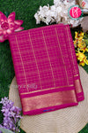 Pure Mysore Crepe Silk Saree-Mejentapink-PA26341