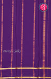 Pure Mysore Crepe Silk Saree With Contrast Bentex Border-PF39162
