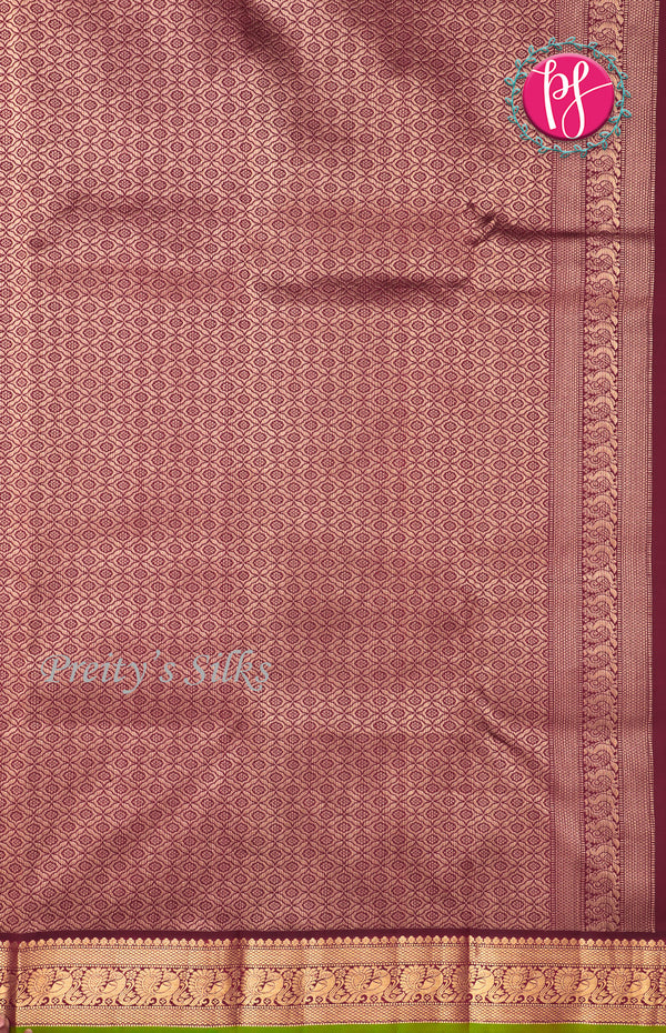 Pure Kanchipuram Silk Saree-PF68623