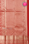 Pure Brocade Kanchipuram Silk Saree-Red-PA24536