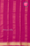 Pure Mysore Crepe Silk Saree-Mejentapink-PA20890