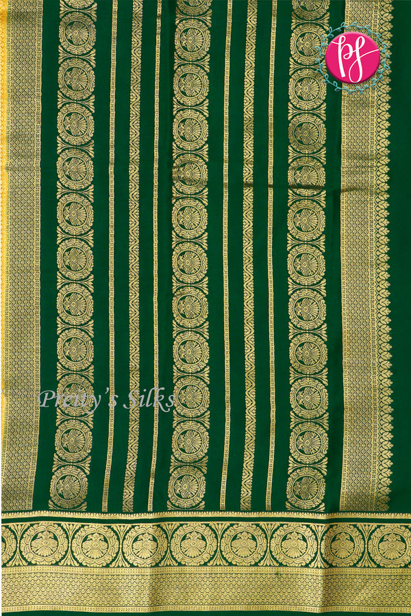 Pure Mysore Crepe Silk Saree-PF77379