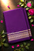 Pure Mysore Crepe Silk Saree -Purple-PF46924