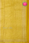 PURE KADDI BANARASI GEORGETTE SILK SAREE-Olive Green-PA23860
