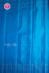 Pure Kanchipuram Silk Saree-Blue -PA57122
