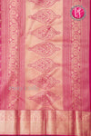 Pure Kanchipuram Silk Saree-Pink-PA04493