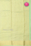 Pure Mysore Crepe Silk Saree -Deeppurple And Seagreen-PA01163