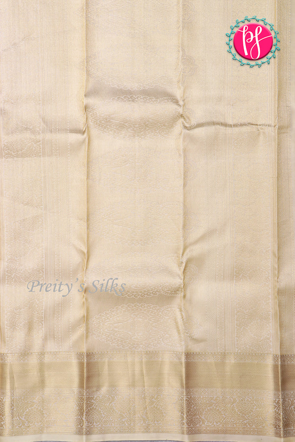 Pure Brocade Kanchipuram Silk Saree-PA24536