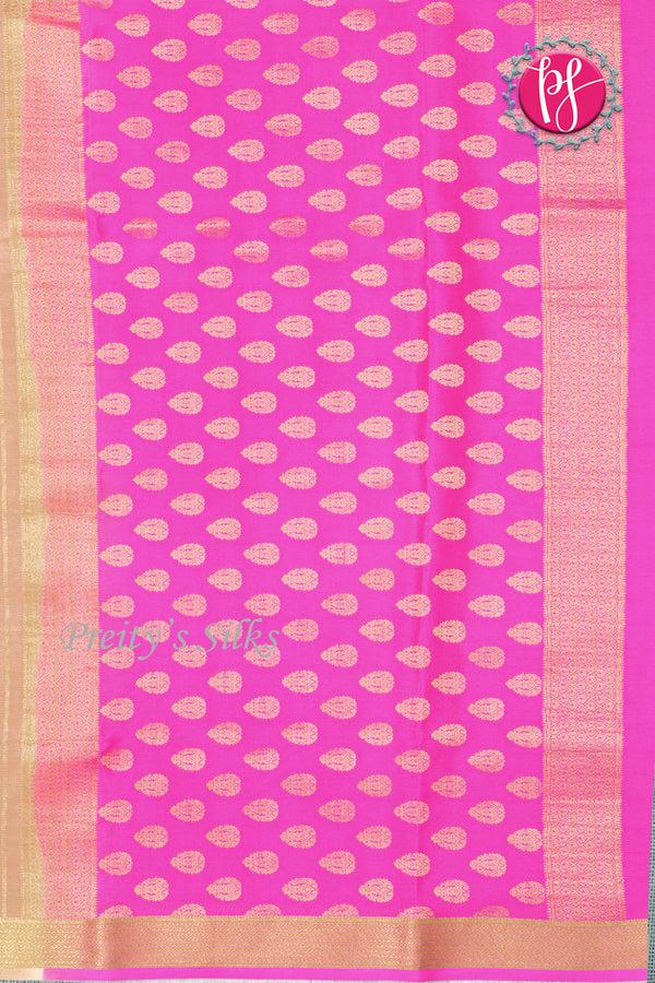 Pure Mysore Crepe Silk Saree -PF77442