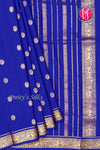 Pure Mysore Crepe Silk Saree-PF77430