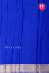 Pure Designer Crepe Silk Saree-Royalblue-PA20203