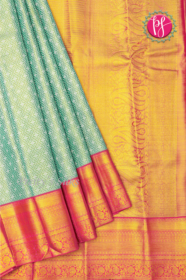 Pure Kanchipuram Silk Saree-PF55484