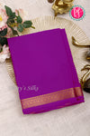 Pure Mysore Crepe Silk Saree-Lavender-PA33565