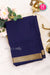 Pure Mysore Crepe Silk Saree-Navyblue-PA33565