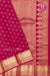 Pure Kanchipuram Silk Saree-Mejentapink-PA04342