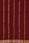 Pure Mysore Crepe Silk Saree -Rustorange And Chololate Brown-PF79543
