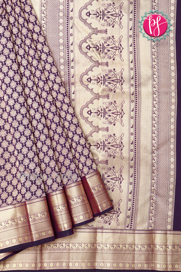 Pure Kanchipuram Silk Saree-PA04490