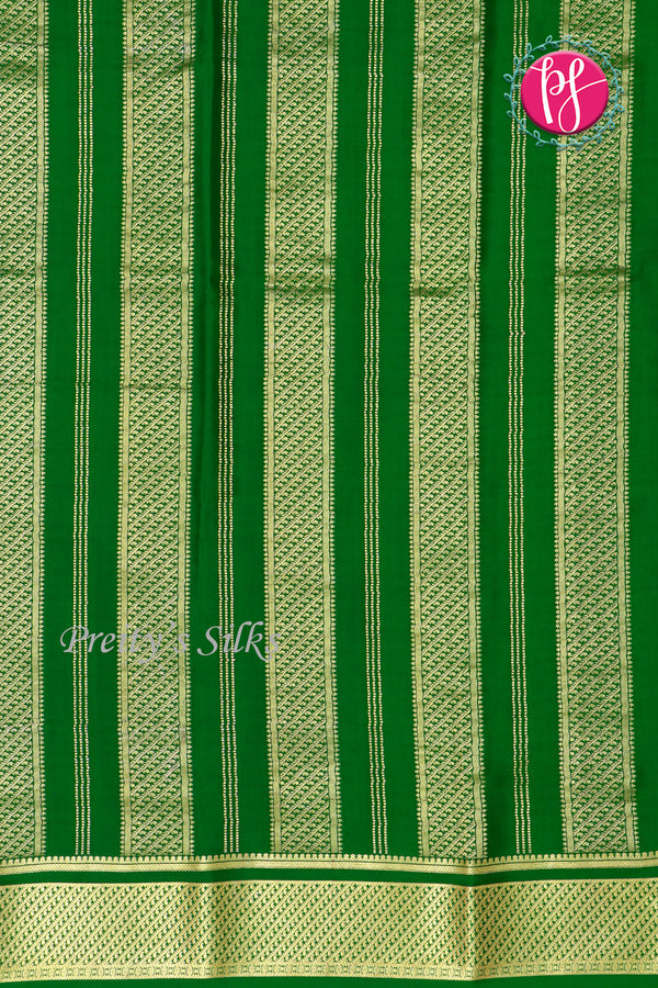 Pure Mysore Crepe Silk Saree -PF80212