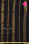 Pure Mysore Crepe Silk Saree-Singlechecks-PA20527
