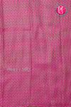 PURE KADDI BANARASI GEORGETTE SILK SAREE-Deep Pink-PA14778