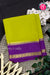 Pure Mysore Crepe Silk Saree-Olivegreen And Purple- PA22264