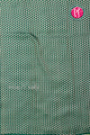 PURE KADDI BANARASI GEORGETTE SILK SAREE-Bottlegreen-PA14778