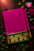 Pure Mysore Crepe Silk Saree -Mejenta pink And Bottle green -PA47159