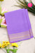 Pure Mysore Crepe Silk Saree-Lavender-PA35304