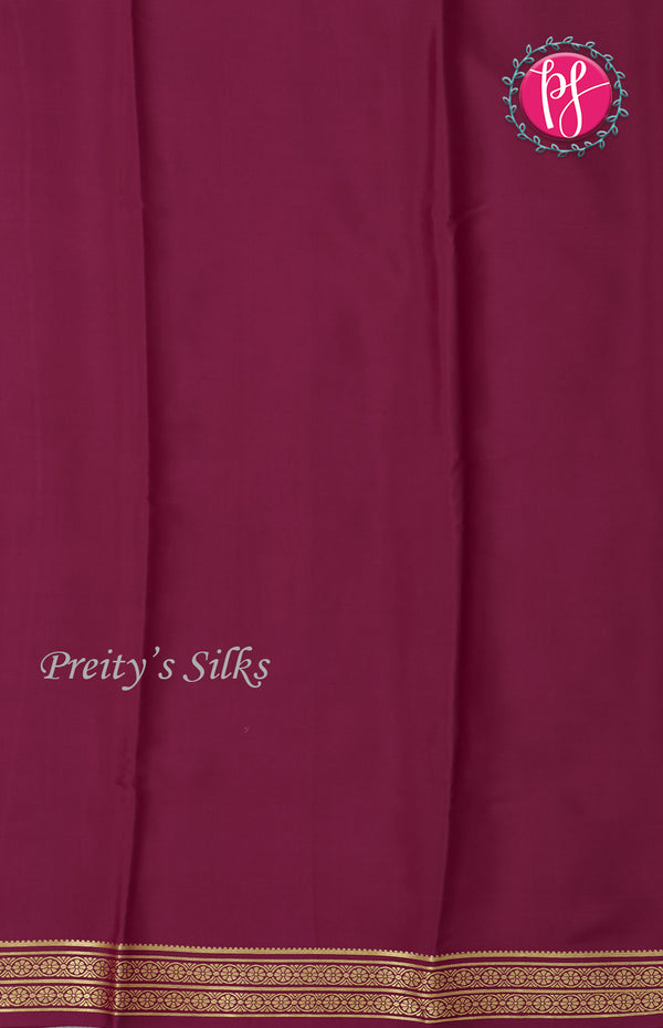 Pure Mysore Crepe Silk saree-PF37969