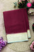 Pure Mysore Crepe Silk Saree-Deepmarron And Soft pastelbluePA28717