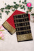 Pure Mysore Crepe Silk Saree-Crimson Red And Black-PA46832