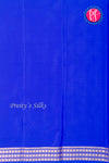 Pure Mysore Crepe Silk Saree-Royalblue-PA19578