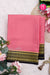 Pure Mysore Crepe Silk Saree-Babypink And Black-PA28981