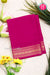 Pure Mysore Crepe Silk Saree-Mejentapink- PA35304