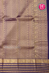 Pure Kanchipuram Silk Saree-Peacockblue And Blue-PF47958