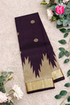Pure Kanchipuram Silk Saree-Deepnavyblue-PA27247