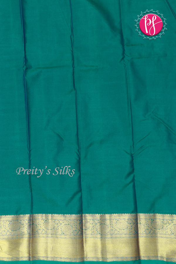 Semi Kanchipuram Silk Saree-PF55934