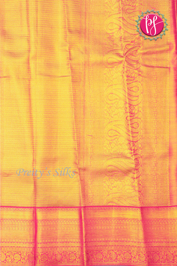 Pure Kanchipuram Silk Saree-PF55484