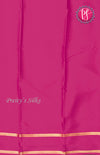 Pure Mysore Crepe Silk Saree With Bentex Border-MejentaPink-PF46791