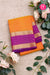 Half Pure Kanchipuram Silk Saree-Mustardyellow And Purple-PA24764