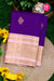 Pure Kanchipuram Silk Saree-Blue And Lightpink-PA23514