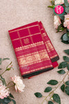 Pure Kanchipuram Silk Saree-Mejentapink And Green-PA27234