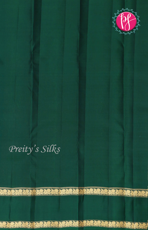 Half Pure Kanchipuram Silk Saree-PF68648