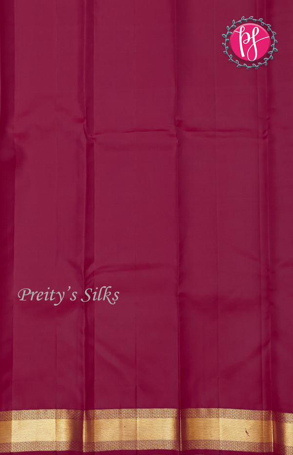 Pure Kanchipuram Silk Saree-PF47936