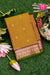 Pure Kanchipuram Silk Saree-Golden-brown And Wine-PA27118