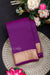 Pure Kanchipuram Silk Saree-Purple-PA34518