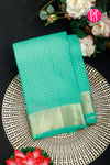 Pure Kanchipuram Silk Saree-Seagreen-PA34518