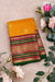 Pure Kanchipuram Silk Saree-Mustardyellow And Red-PA27234