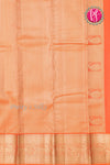 Pure Kanchipuram Silk Saree-Purple And Orange-PF81242