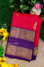 Pure Kanchipuram Silk Saree-Strawberryred And Navyblue-PA23514